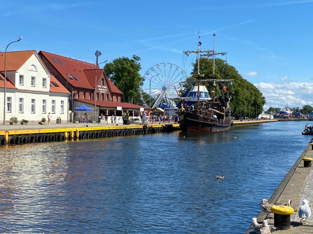 Apartamenty Marina Z Widokiem Na Morze Darlowko Kültér fotó