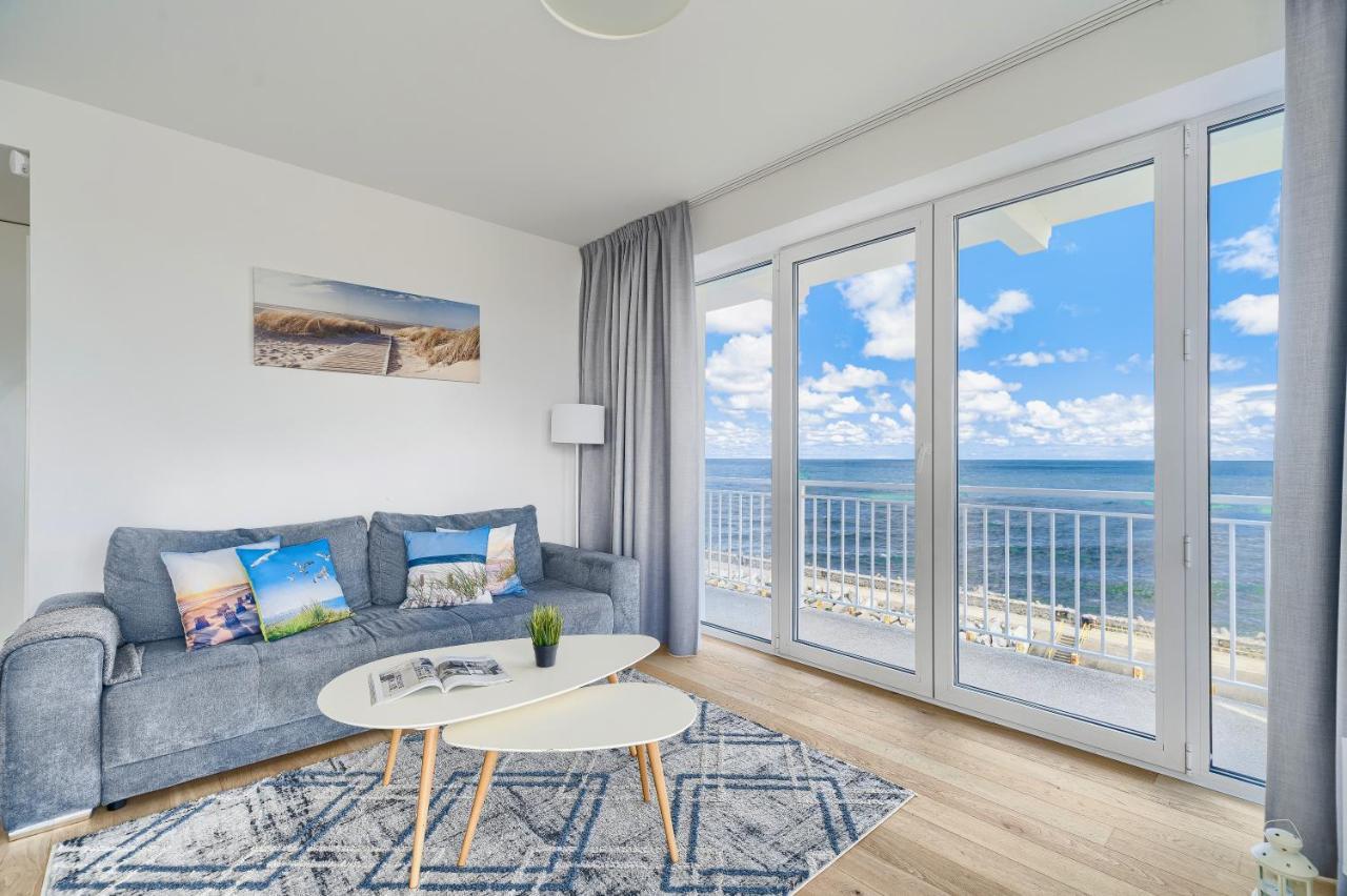 Apartamenty Marina Z Widokiem Na Morze Darlowko Kültér fotó