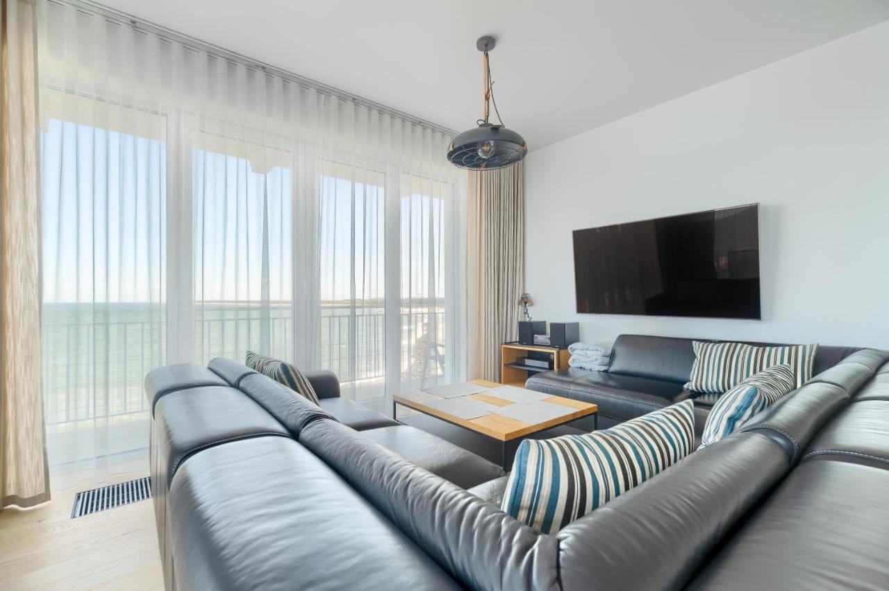 Apartamenty Marina Z Widokiem Na Morze Darlowko Kültér fotó