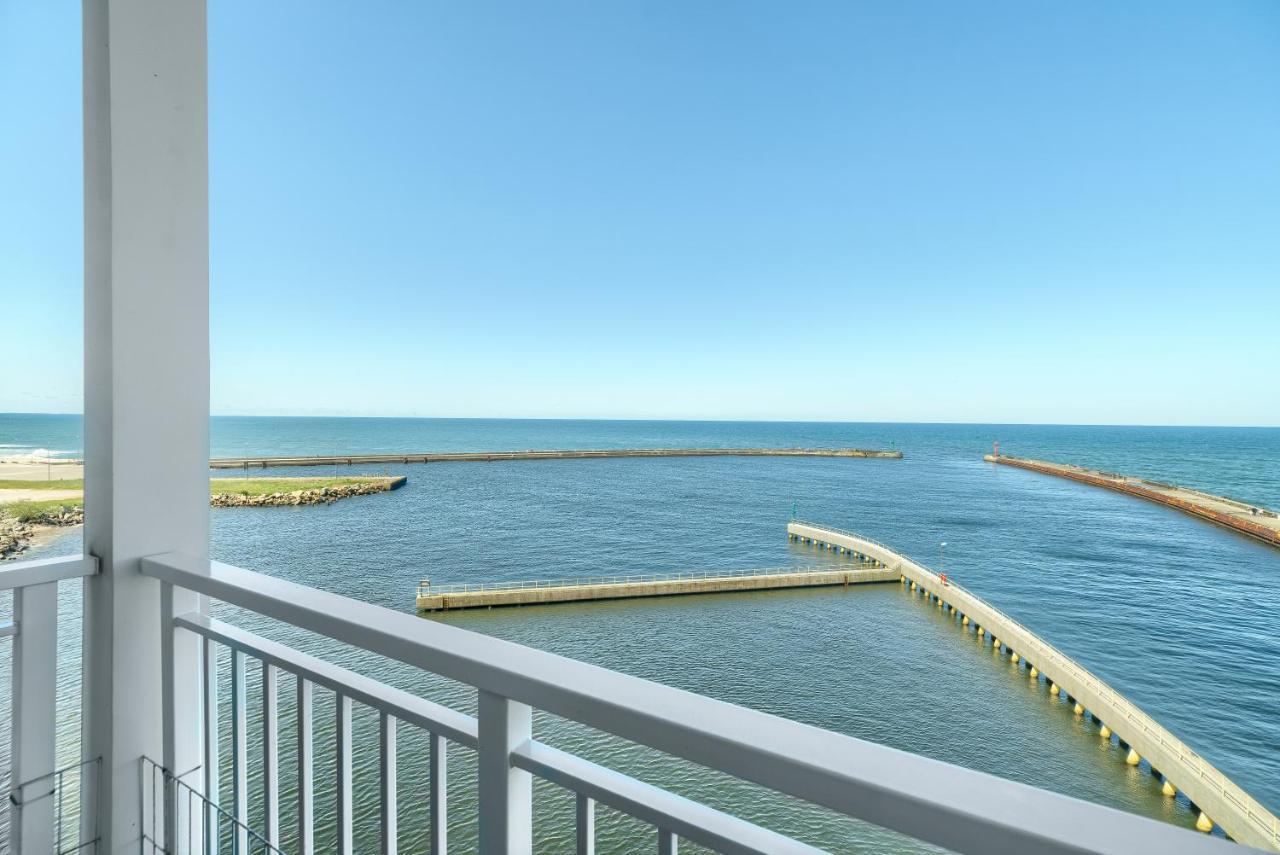 Apartamenty Marina Z Widokiem Na Morze Darlowko Kültér fotó
