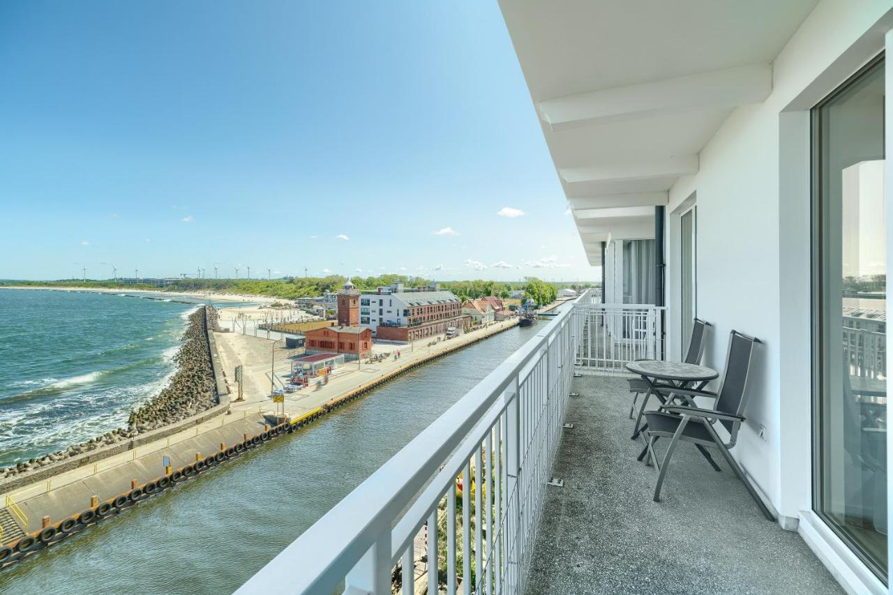 Apartamenty Marina Z Widokiem Na Morze Darlowko Kültér fotó